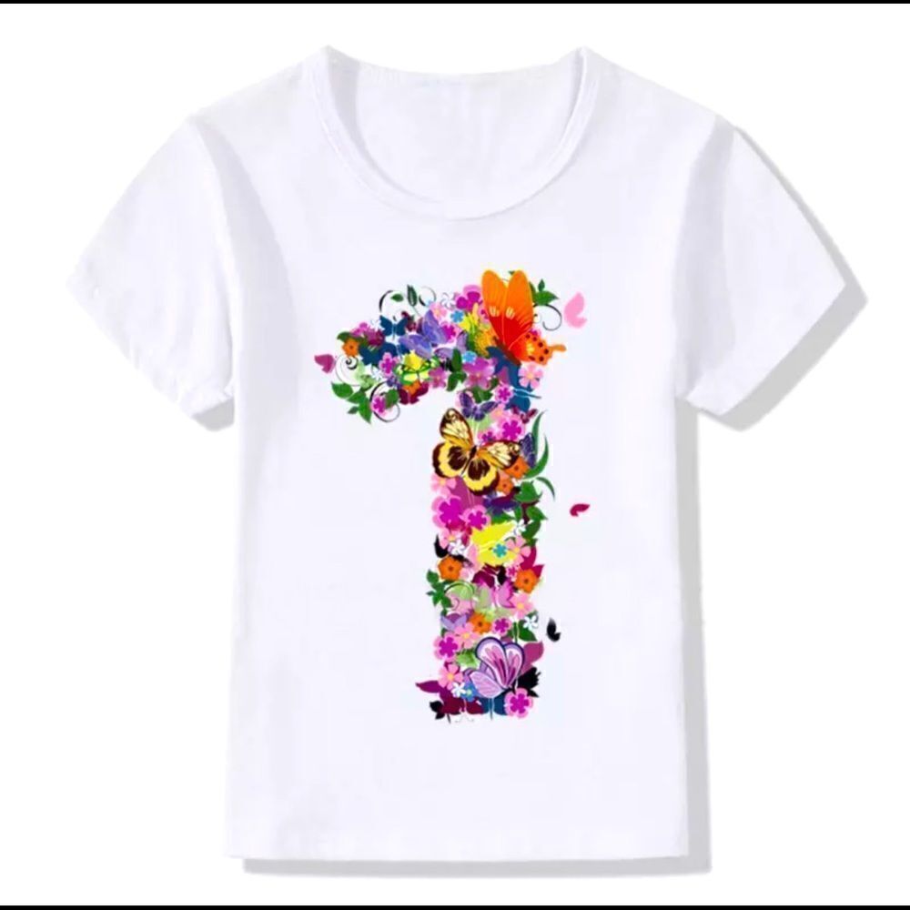 Birthday t-shirt for girl